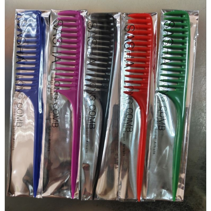 SASHA หวีหางซี่ห่างคละสี *6072