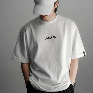 MUU T-SHIRT WHITE NUMERAL COLLECTION II เสื้อยืดทรง OVERSIZED เสื้อโอเวอร์ไซส์ ผู้ชาย ผู้หญิง