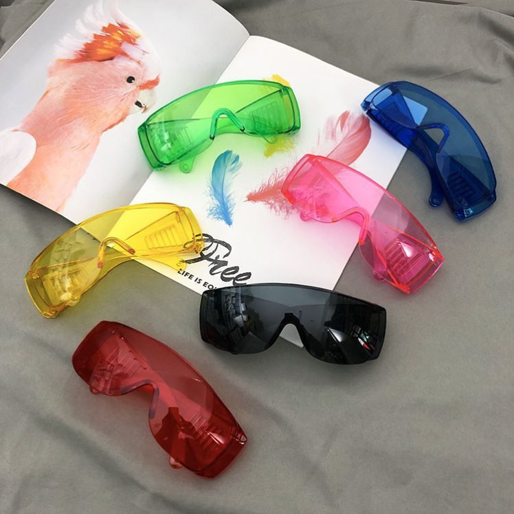 แว่นกันน้ำ แว่นสงกรานต์ สีสดใส ราคาถูก พร้อมส่ง