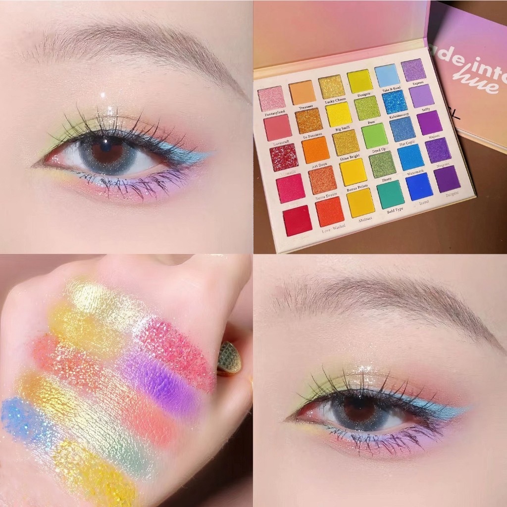 M432 MGL พาเลทอายแชโดว์ สีสันสดใส 30สี มีกลิตเตอร์ ชิมเมอร์ สีชัด ติดทนนาน