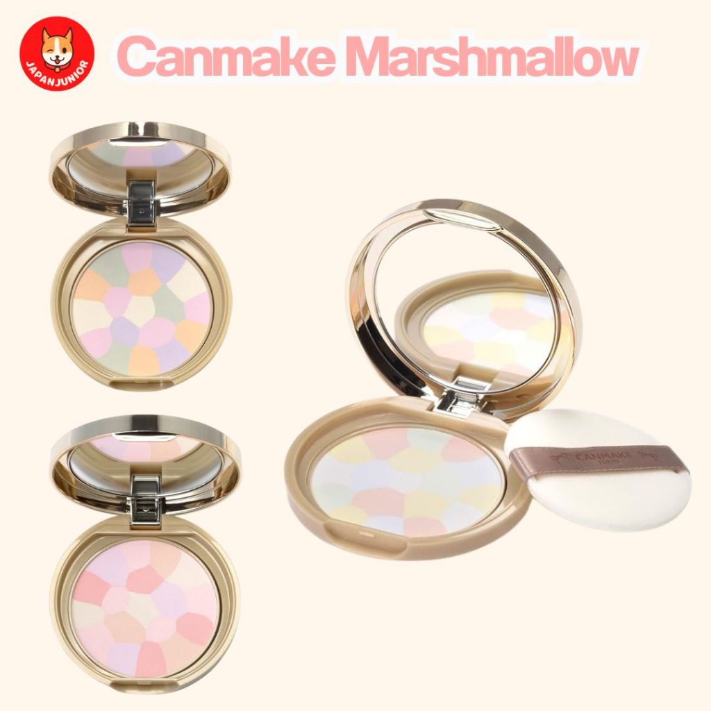 Canmake Marshmallow Finish Powder แป้งโปร่งแสงไม่ผสมรองพื้น
