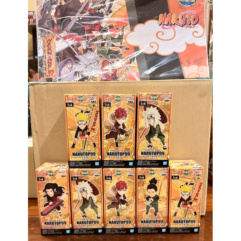 WCF  นารูโตะ lot JP 🇯🇵 Naruto World Collectable Figure NARUTOP99 Vol.1