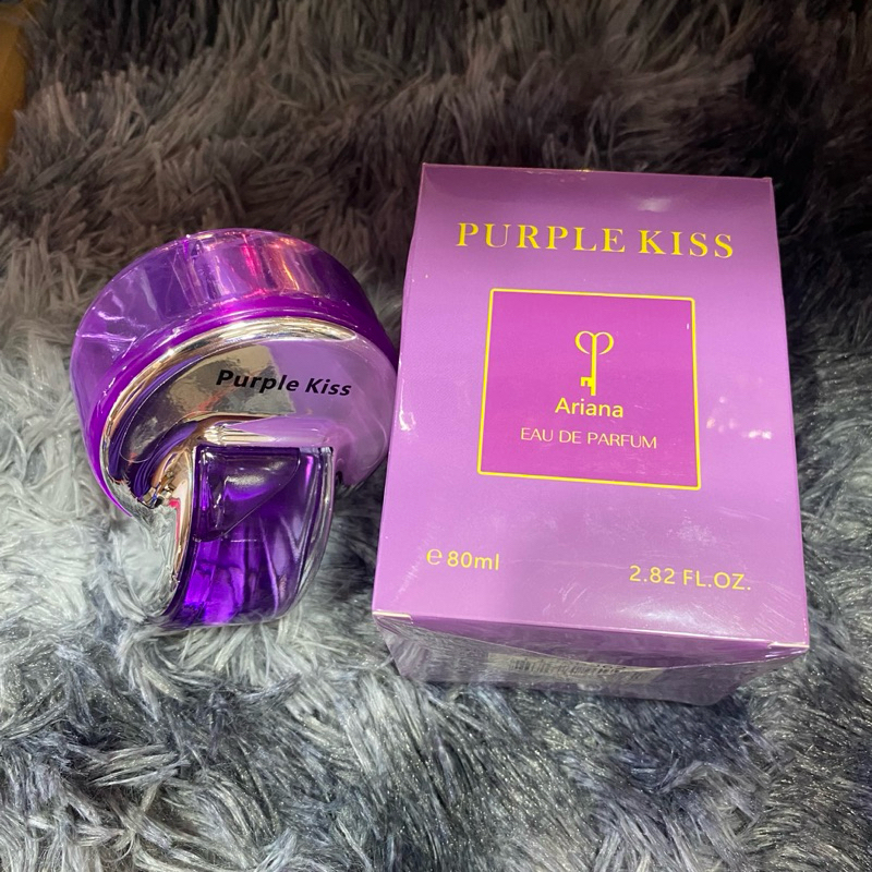 น้ำหอมนำเข้า Ariana Purple Kiss อะรีอานา เพอร์เพอล คิส ขนาด 80 ml