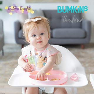 ธีม Disney Princess - Bumkins อุปกรณ์ทานอาหาร ผ้ากันเปื้อนเด…