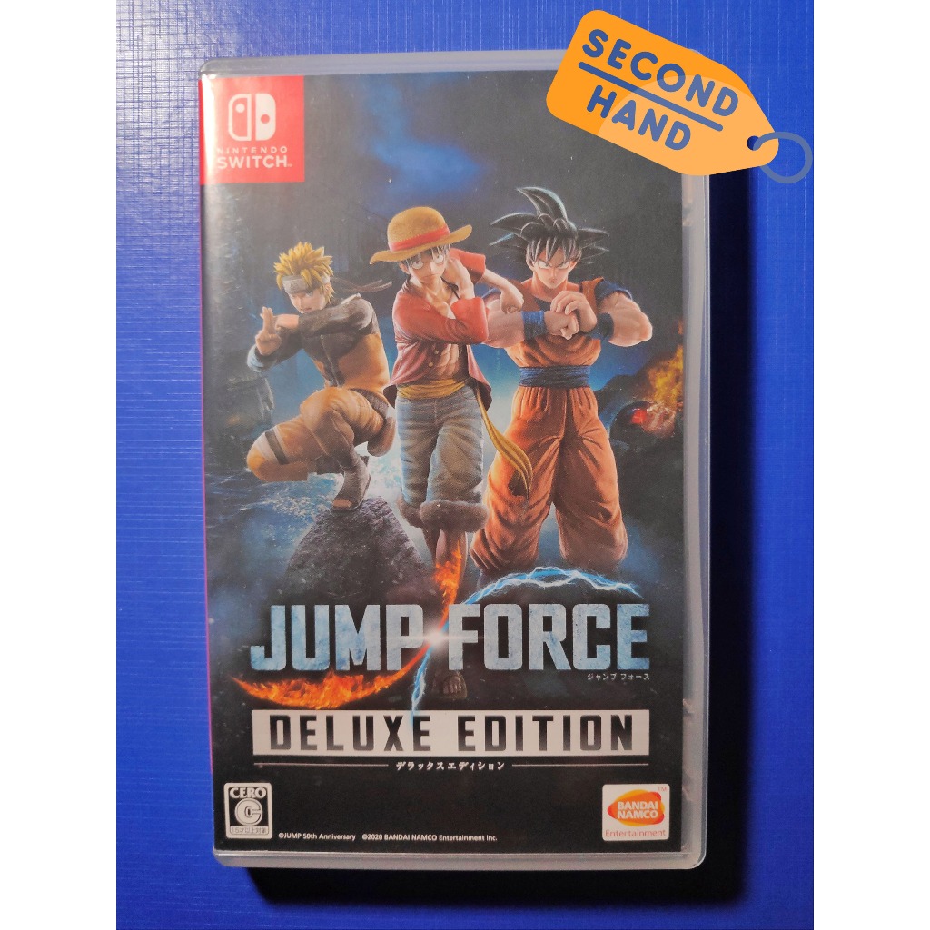 สินค้า มือ2  NSW (JP เปลี่ยนเมนู ซับไทยได้) Jump Force Deluxe Edition - Nintendo switch