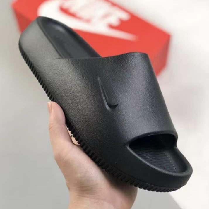 Calm Slide รองเท้าแตะผู้ชาย แบบสวม นิ่ม ใส่ใบ้าน รองเท้าเพื่อสุขภาพ พื้นหนา กันลื่น
