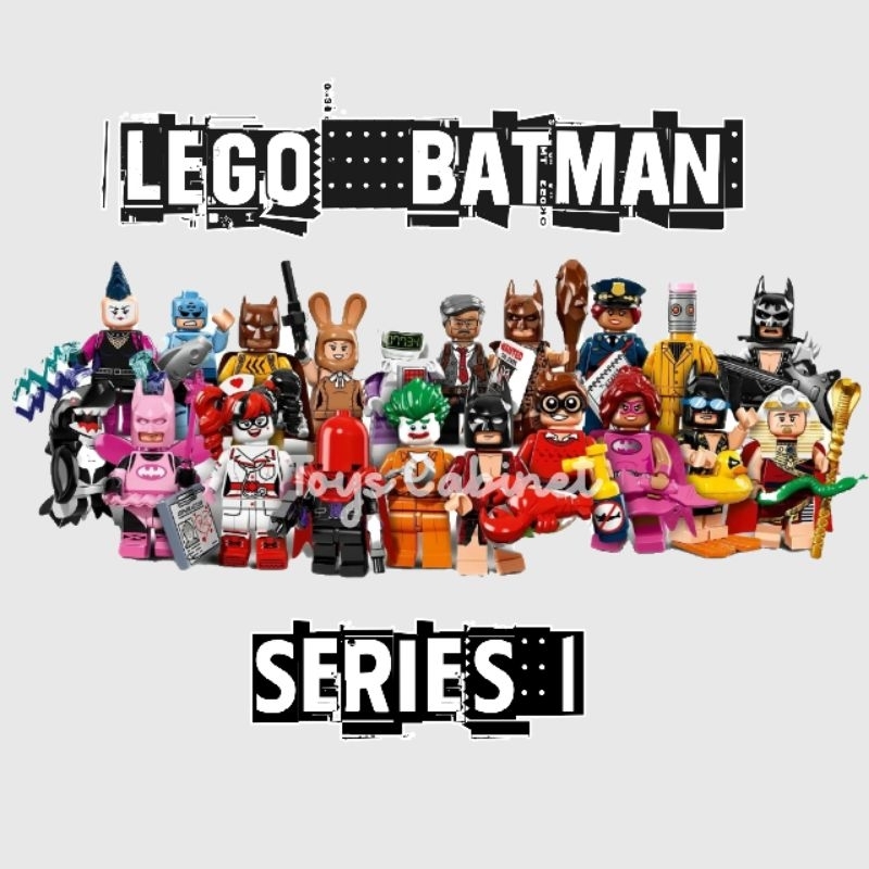 ชองแท้ 💯% Lego Minifigures Batman Series 1 (เลโก้แบทแมน ของใหม่)