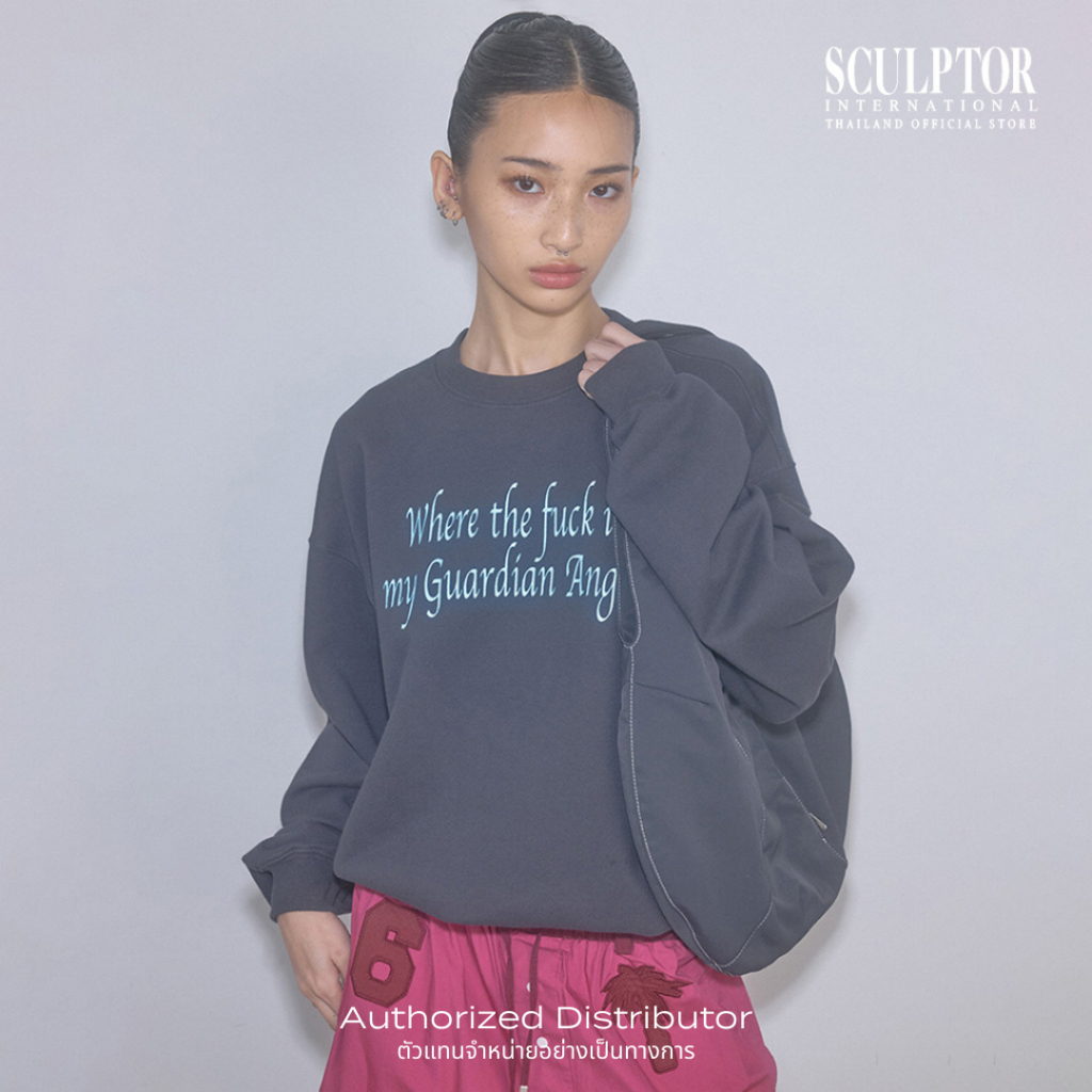 SCULPTOR® เสื้อสเวตเตอร์ Word Of Wisdom Sweatshirt