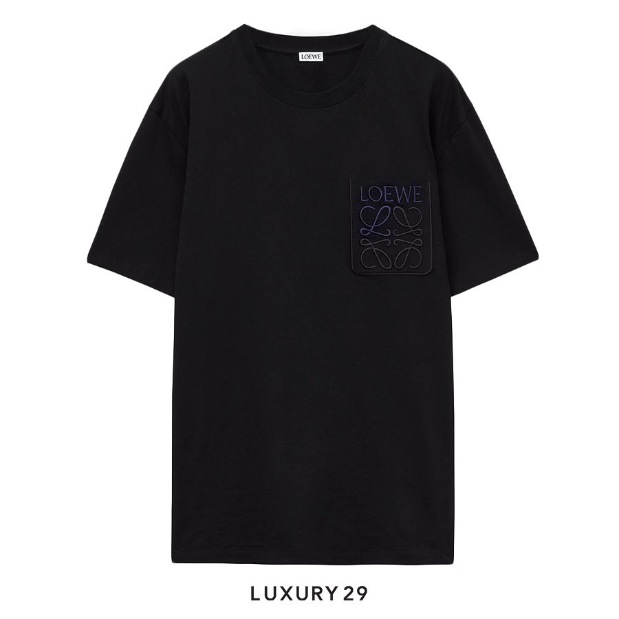 Loewe Relaxed fit T-shirt in cotton Black
