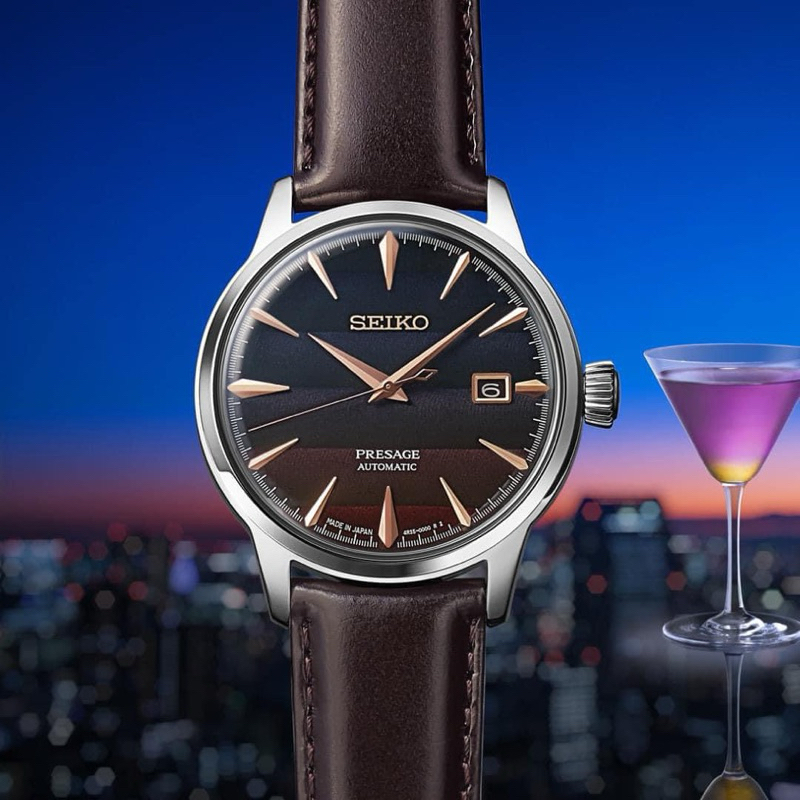 นาฬิกา Seiko Presage Cocktail Time STAR BAR Limited Edition รุ่น SRPK75 SRPK75J  SRPK75J1