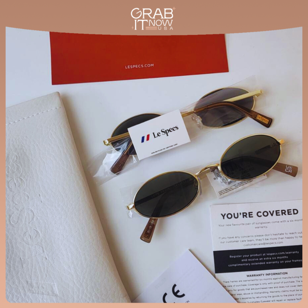 พรี 🫶🏻 Le Specs รุ่น Love Train แว่นกันแดด ของแท้ รุ่นเดียวกับ Gigi Hadid ทรงสวย