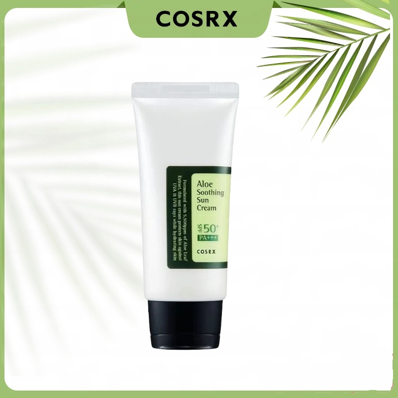 ครีมกันแดด Cosrx Aloe Soothing Moisturizing Sunscreen SPF 50 PA+ + 50 มล