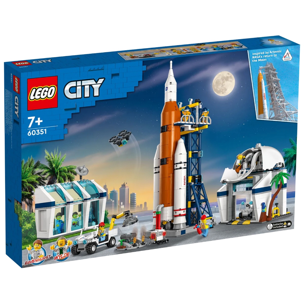 60351 : LEGO City Rocket Launch Center (สินค้ากล่องไม่สวย)