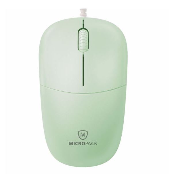 MOUSE (เมาส์) MICROPACK OPTICAL MOUSE M-105 (GREEN)