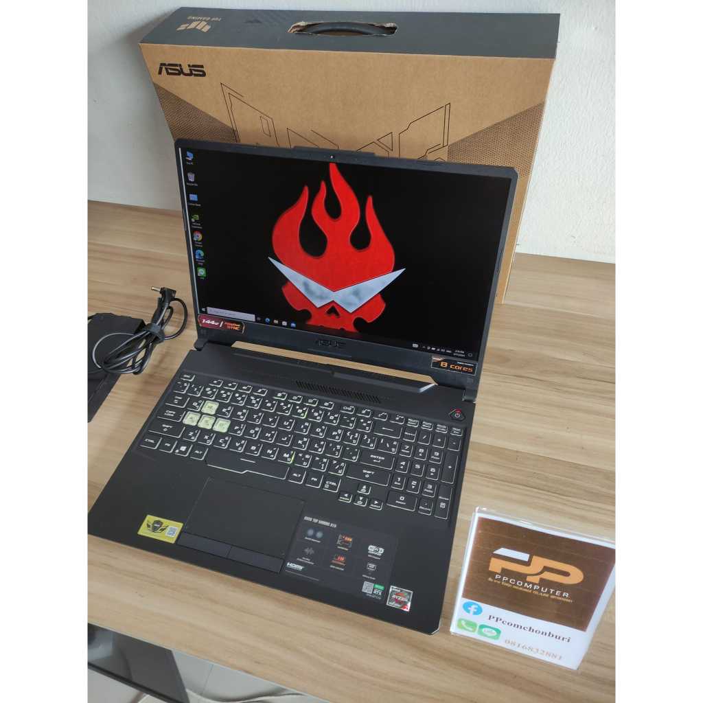 💻 โน๊ตบุ๊ค RTX3060 ASUS TUF GAMING  เรียน ทำงาน แรงๆ