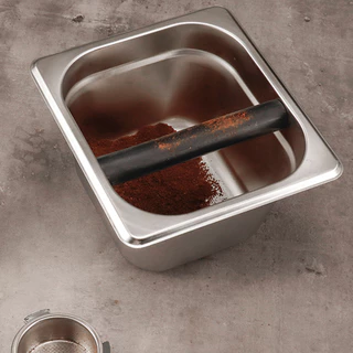 จัดส่งทันที | ที่เคาะกากกาแฟ สแตนเลส ที่เคาะกากกาแฟ กล่องกากกาแฟ 1.7L 2.4L Coffee Knock Box