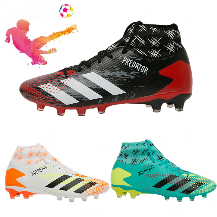 【COD】Adidas รองเท้าฟุตบอลใหม่รองเท้าฟุตบอลมืออาชีพรองเท้ากันลื่นผู้ชาย รองเท้าฟุตซอล