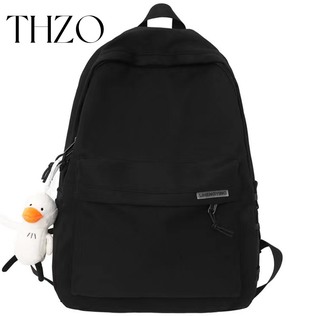 THZOกระเป๋าเป้สำหรับนักเรียนหญิง ล้ำสมัย และน่ารัก ความจุขนาดใหญ่