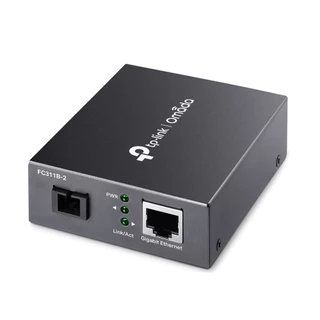 TP-LINK FC311A-2 + FC311B-2 | MC211CS-2 + MC212CS-2 Omada Gigabit WDM Media Converter