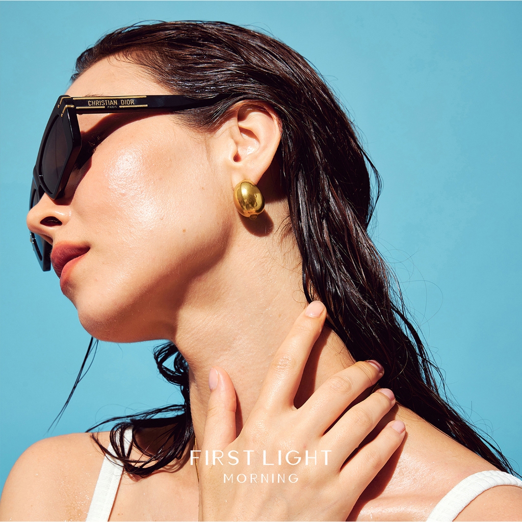 First Light Morning : Kylie Earrings ต่างหูแป้น