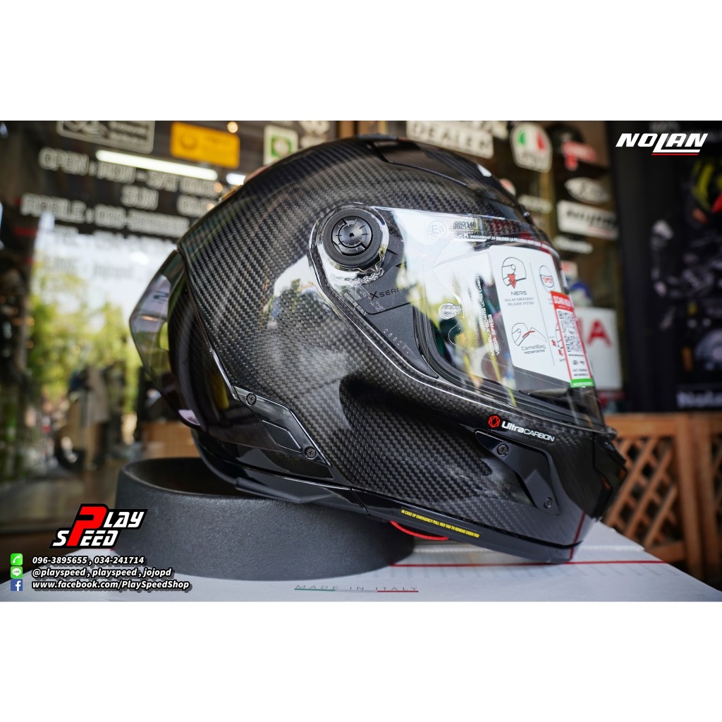 NOLAN X-804 RS ULTRA CARBON : PURO CARBON