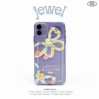 myutarot เคสมือถือใส่บัตร สำหรับไอโฟน ลาย Jewel เคสมือถือ เค…