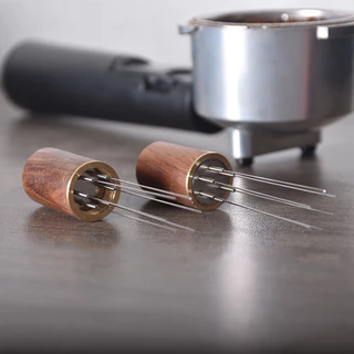 จัดส่งทันที | ที่เกลี่ยกาแฟ 6 เข็ม มีให้เลือกเป็นชุด เข็มเกลี่ยกาแฟ WDT Tool Needle Distributor