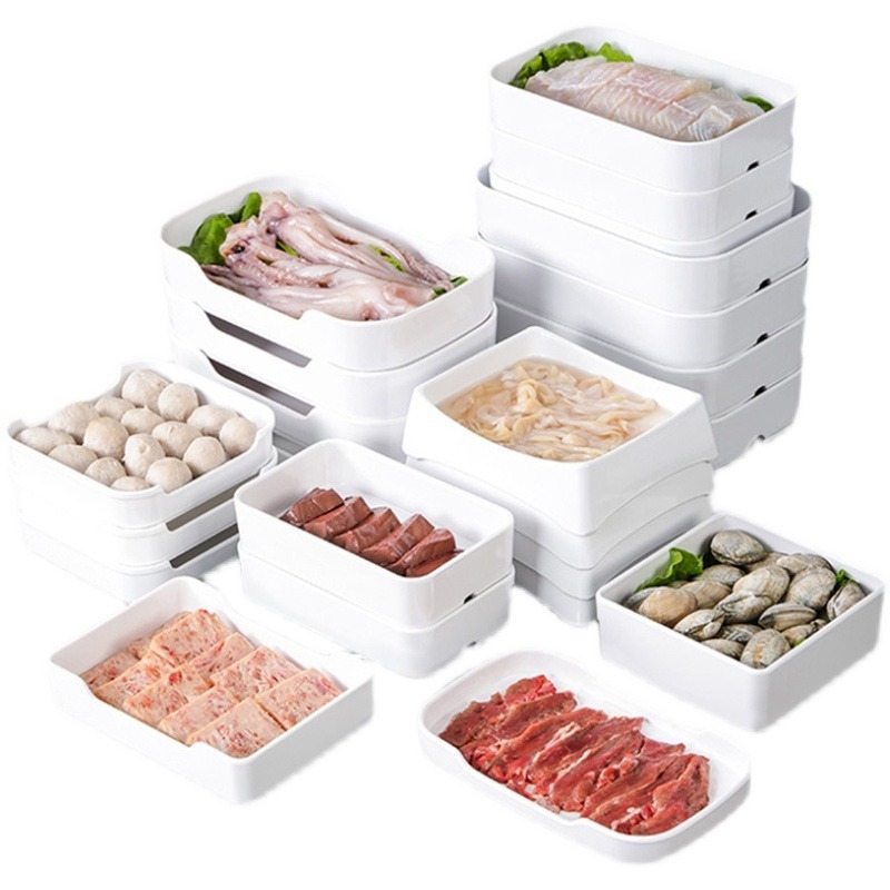 จานถาดเมลามีนคอนโด ถาดชาบู ถาดหมูกะทะคอนโด