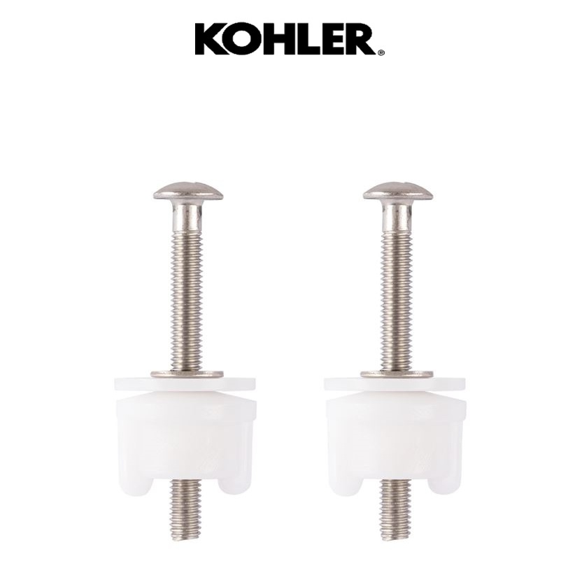 1066347-SP - KOHLER ชุดนอตยึดหูฝารองนั่ง สำหรับสุขภัณฑ์ รุ่น พานาซ, โอดีออน (Panache, Odeon)