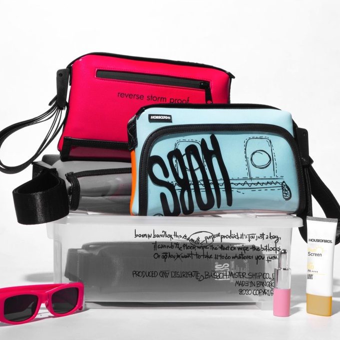 (ส่งฟรี) กระเป๋า HOBS ของแท้ รุ่น Reverse Rainproof Bag สงกรานต์ Limited Edition