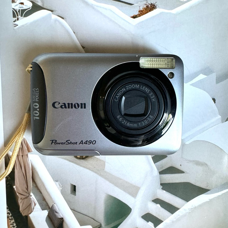 กล้องดิจิตอล Canon Powershot A490 ⚠️ตำหนิ: เลนส์มีรอยนิดๆ ทำให้ภาพติดฟุ้งนิดๆ