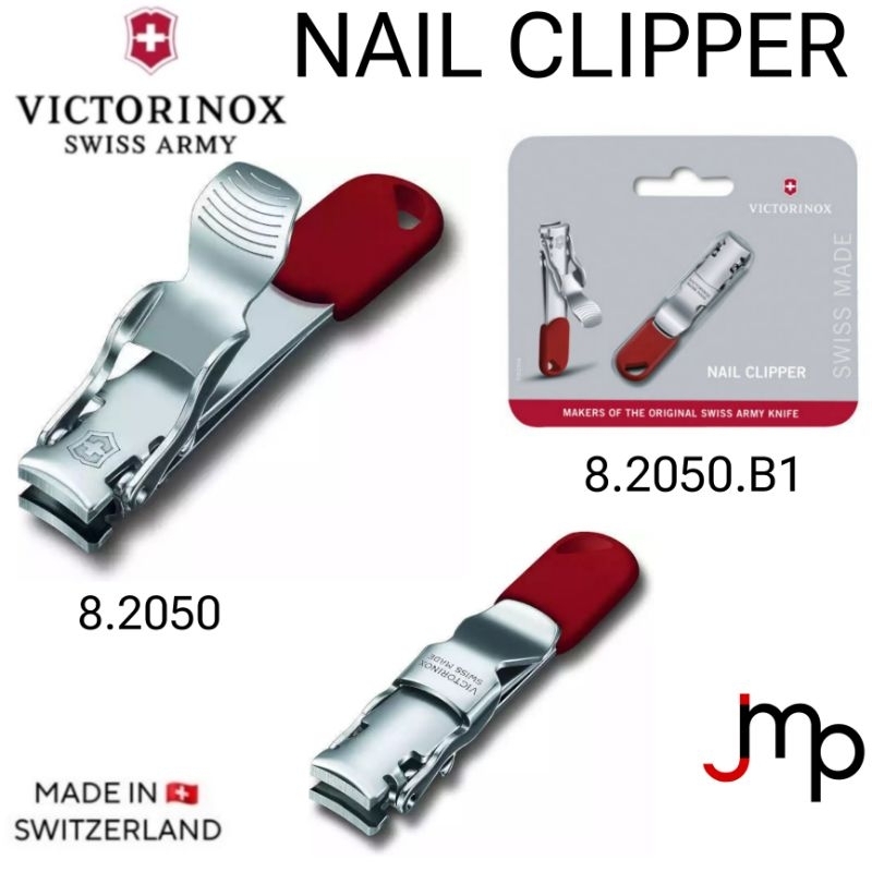 กรรไกรตัดเล็บVICTORINOXของแท้จากสวิส สีแดง ,สีดำ(สีพิเศษ) มีรูร้อยเชือก Swiss Made