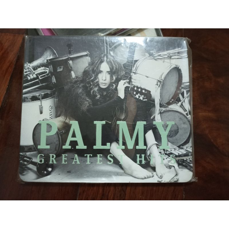 ซีดีเพลง cd music ปาล์มมี่ Palmy greatest hits 1 ชุด 2 แผ่น มือสอง สถาพดีมาก