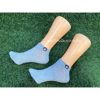 💦พร้อมส่ง💦ถุงเท้าข้อสั้น สีพื้น ใส่สบาย ราคาถูกมาก