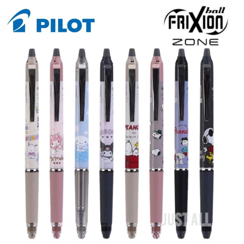 💢up date ลายใหม่💢FRIXION BALL KNOCK ZONE  ==>ปากกาลบได้ หมึกสีดำ