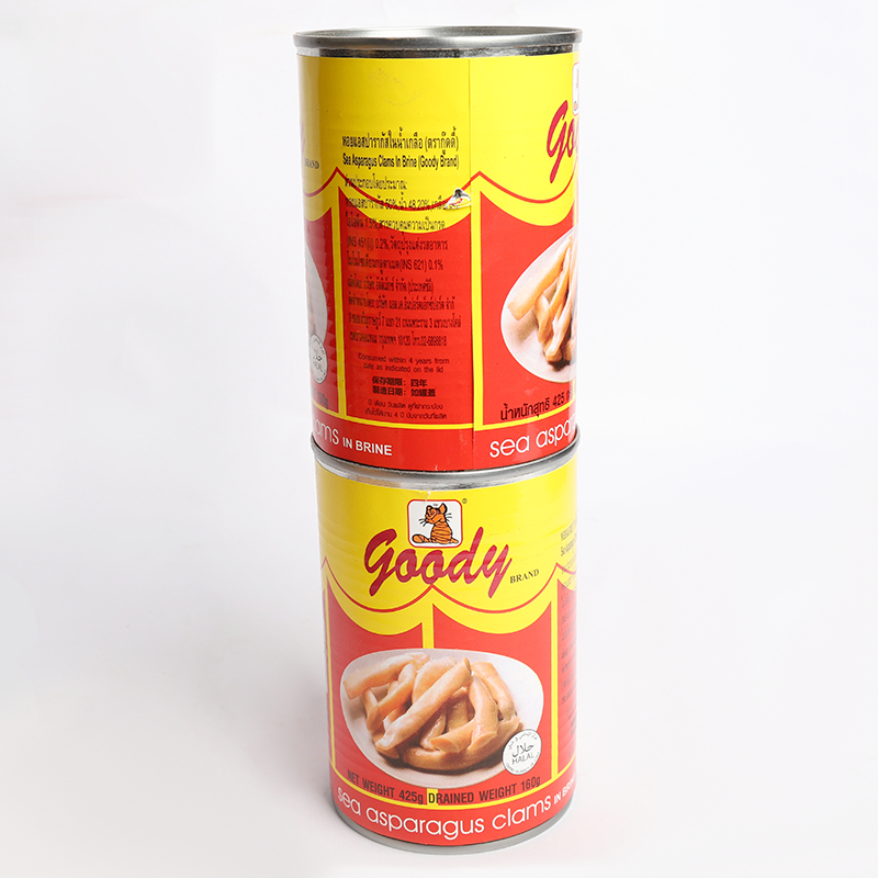 เปาฮื้อเส้น หรือหอยแอสปารากัสในน้ำเกลือ (ไซส์ใหญ่) #เป่าฮื้อ #หอยชิลี海洋鲍鱼条หอยเป๋าฮื้อแท่ง