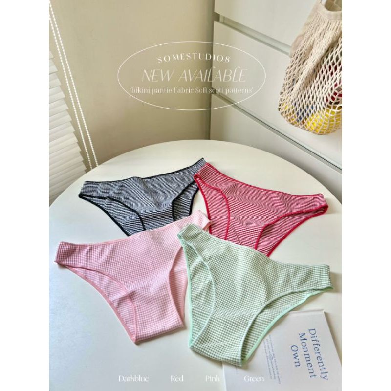 (พร้อมส่ง) 𓍼 𝙉𝙚𝙬 𝙗𝙞𝙠𝙞𝙣𝙞 ; 𝙨𝙤𝙛𝙩 𝙛𝙖𝙗𝙧𝙞𝙘 𝙨𝙘𝙤𝙩𝙩 𝙥𝙖𝙩𝙩𝙚𝙧𝙣𝙨 𓍼