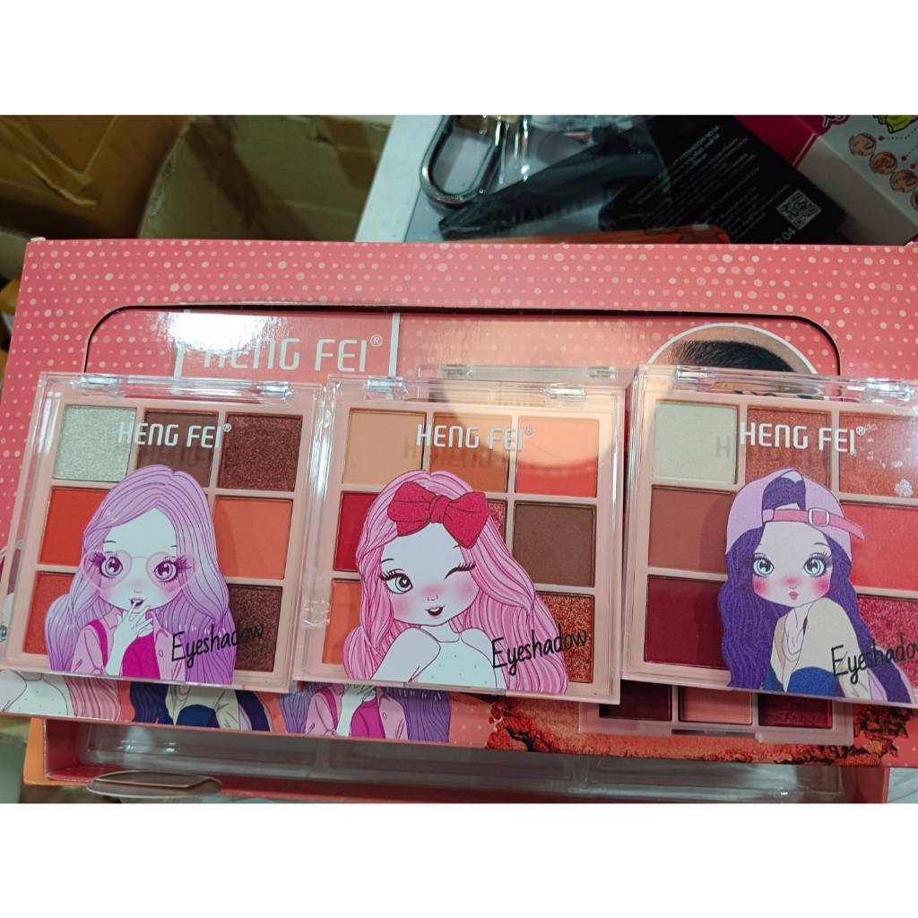 ็HENG FEI Eyeshadow 9 ช่อง No.HF7117