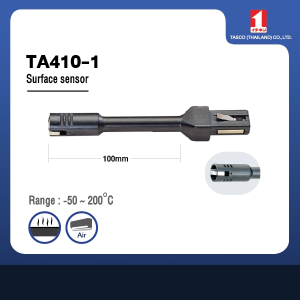 TA410-1 Surface Sensor เซนเซอร์โพรบ วัดอุณหภูมิพื้นผิว TASCO JAPAN
