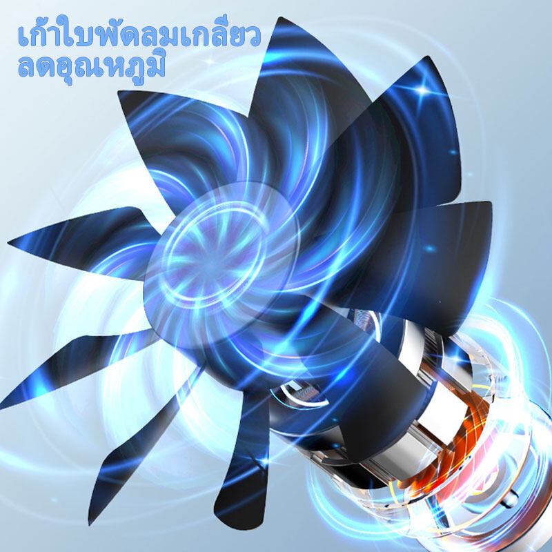 40L 10H พัดลมไอเย็น (ไม่ต้องติดตั้ง) พัดลมไอน้ํา สเปรย์พัดลม พัดลมพกพา พัดลมแอร์เย็น พัดลมไอน้ำเย็น เสียงรบกวนต่ำ - รูปที่ 2