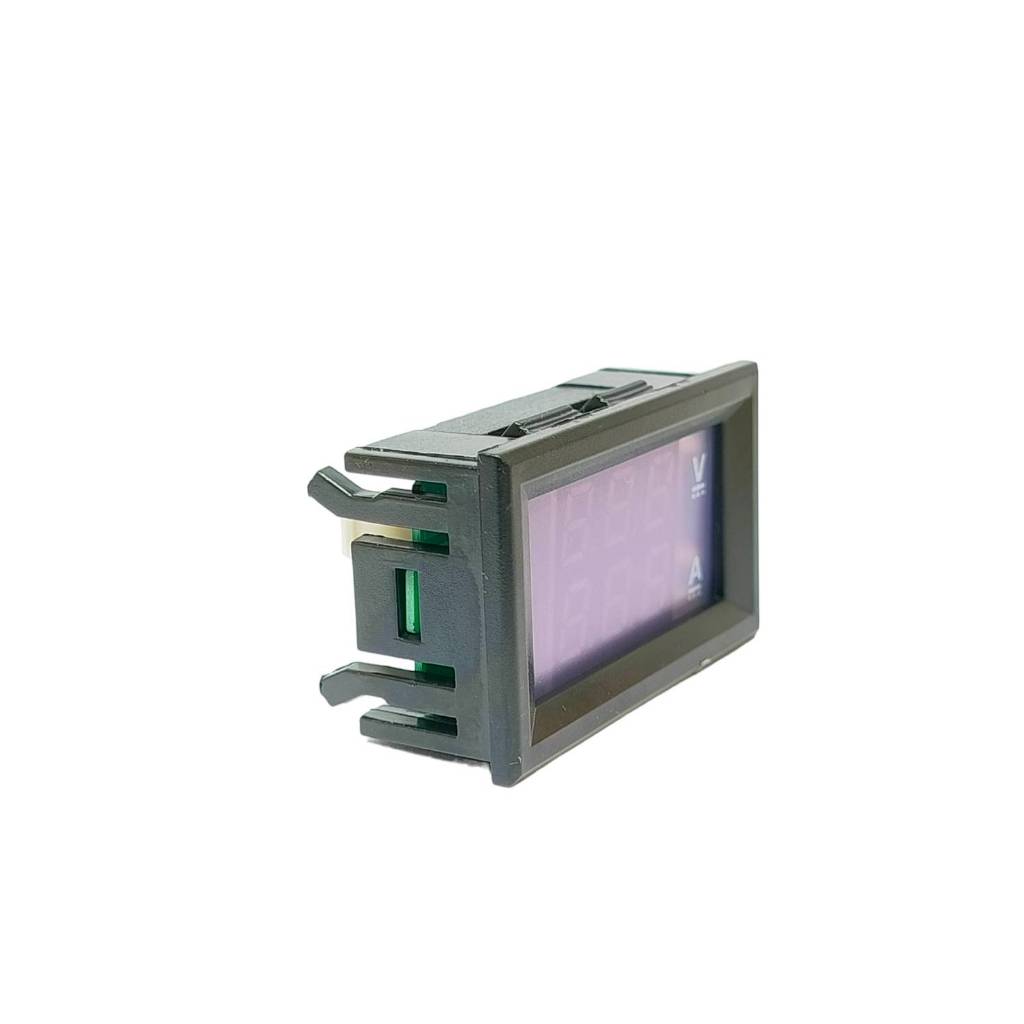 ดิจิตอล โวลต์แอมป์ มิเตอร์ เครื่องวัดโวลต์แอมป์มิเตอร์ DC 0-100V 10A ราคา ถูกที่สุด ดีลบีเคเค แกลเลอรีภาพที่ 6