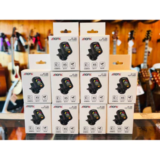 ️️หมดปัญหาถ่านหมดจ้า รุ่นใหม่ จอสี ชาร์จไฟได้ AROMA เครื่องตั้งสายกีต้าร์ เบส อูคูเลเล่ รุ่น AT-10A