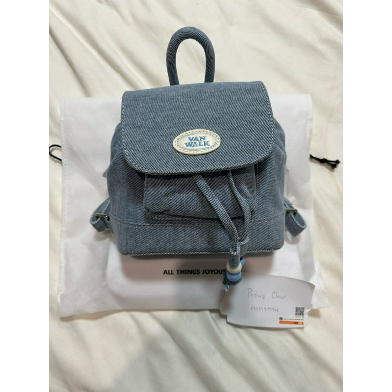 Vanwalk กระเป๋าเป้ สียีนส์