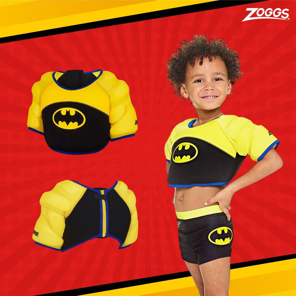 Zoggs Batman Water Wings vest เสื้อชูชีพ ชูชีพว่ายน้ำสำหรับเด็ก เสื้อพยุงตัวว่ายน้ำ