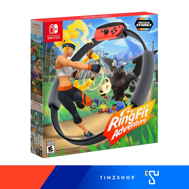 [เกมขายดี พร้อมส่ง] Nintendo Switch Game Ringfit  Adventure Asia English // Ring Fit เกม ริงฟิต แอดเวนเจอร์ ภาษาอังกฤษ