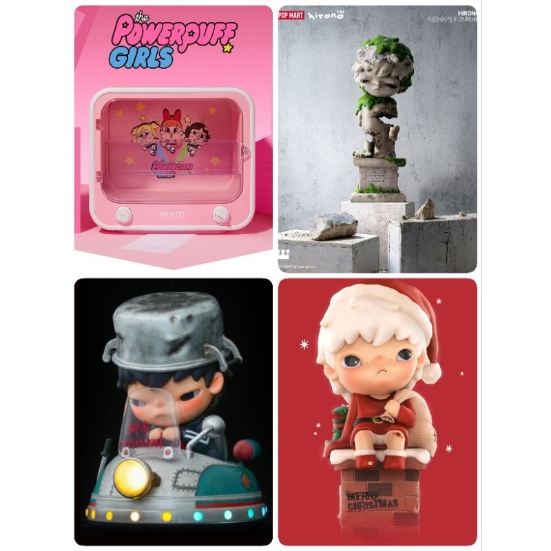 พร้อมส่ง/แท้100% Art Toys/Pop Mart/Hirono/Cry Baby/Labubu