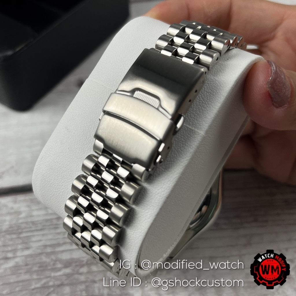Seiko Mod GMT Movement Galaxy Space Very Premium Edition Jubilee Strap