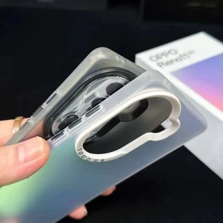เคส หลังแข็ง สำหรับ Oppo Reno 11 Pro Reno11F สีพื้นแบบเงา เคสกันกระแทก สำหรับ ออปโป้ Reno11 Reno11Pro