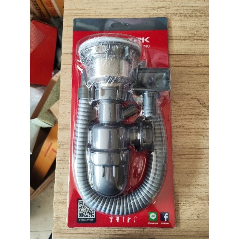 (เปิดใบกำกับภาษีได้) สะดืออ่าง ล้างจาน 1 หลุม DONMARK COR-SS11B ดอนมาร์ค