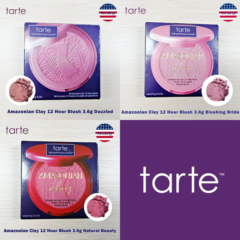 Tarte® Amazonian Clay 12 Hour Blush 3.6g บลัชออน สำหรับแต่งหน้า